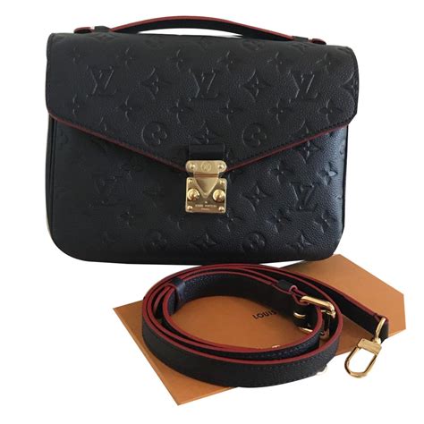 louis vuitton metis pochette empreinte noir|louis vuitton pochette metis monogram.